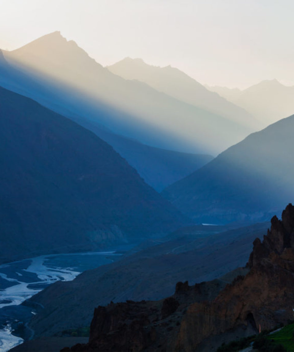 Spiti valley , Himachal Pradesh, India